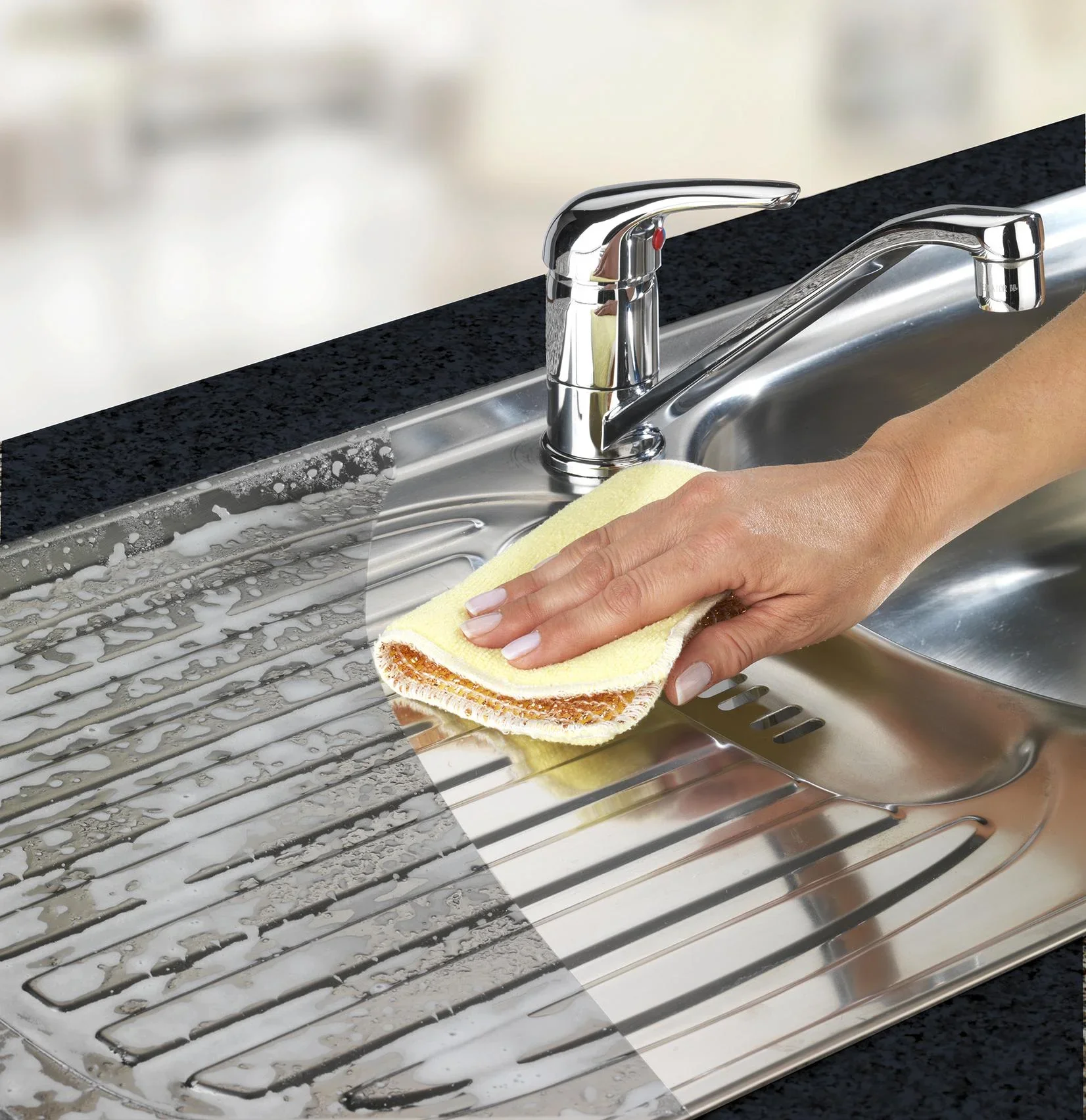 Mikrofaser - Kupfertuch 2 in 1, 2 Stück - 1