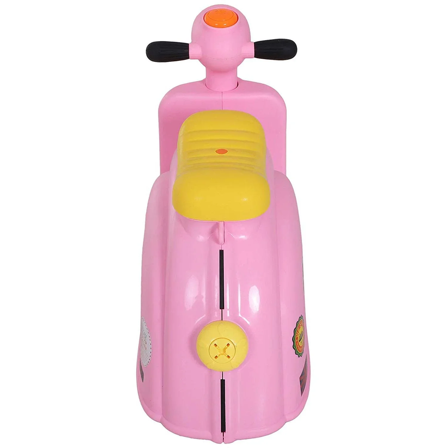 Kinderkoffer Motorrad Kindergepäck mit Gurt Vier-in-One-Koffer sitzen PP Rosa 52 x 23 x 39 cm - 2