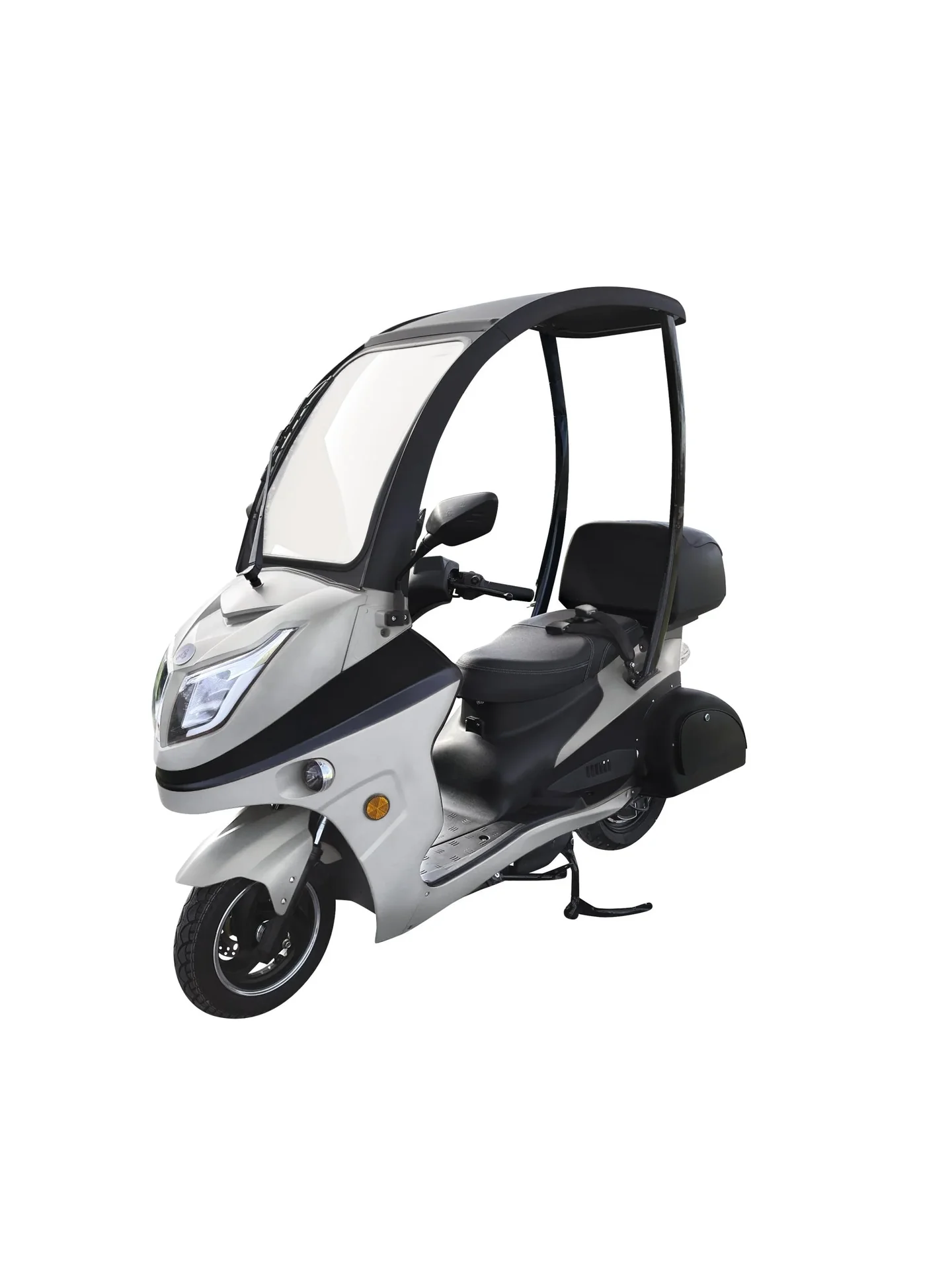E-Kompaktroller "Lucca Duo", 25 km/h, Silberfarben - 6