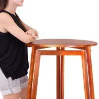 Zusammenklappbarer Party-Bartisch aus Acaci - 0