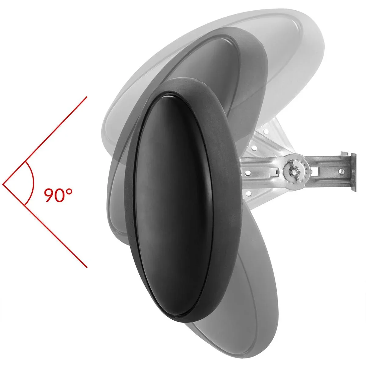 Infrarotheizung - 2500W - mit Zeitschaltuhr und Fernbedienung - 3