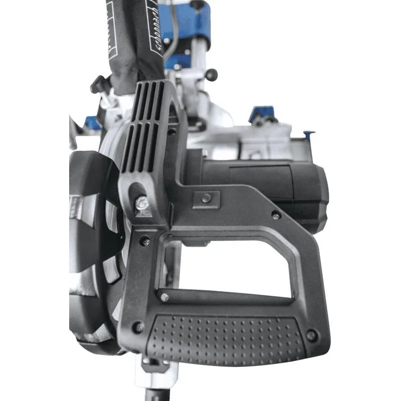 HM254 Doppelgehrungssäge - 2000W | 255mm | Laser, LED und Drehtisch | 2 Blätter - 3