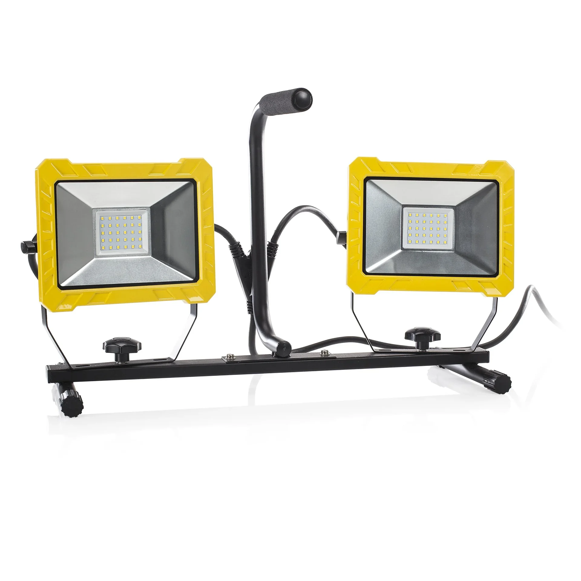 LED Stativ Doppelstrahler mit 2 x 30 Watt und 2400 Lumen - 0
