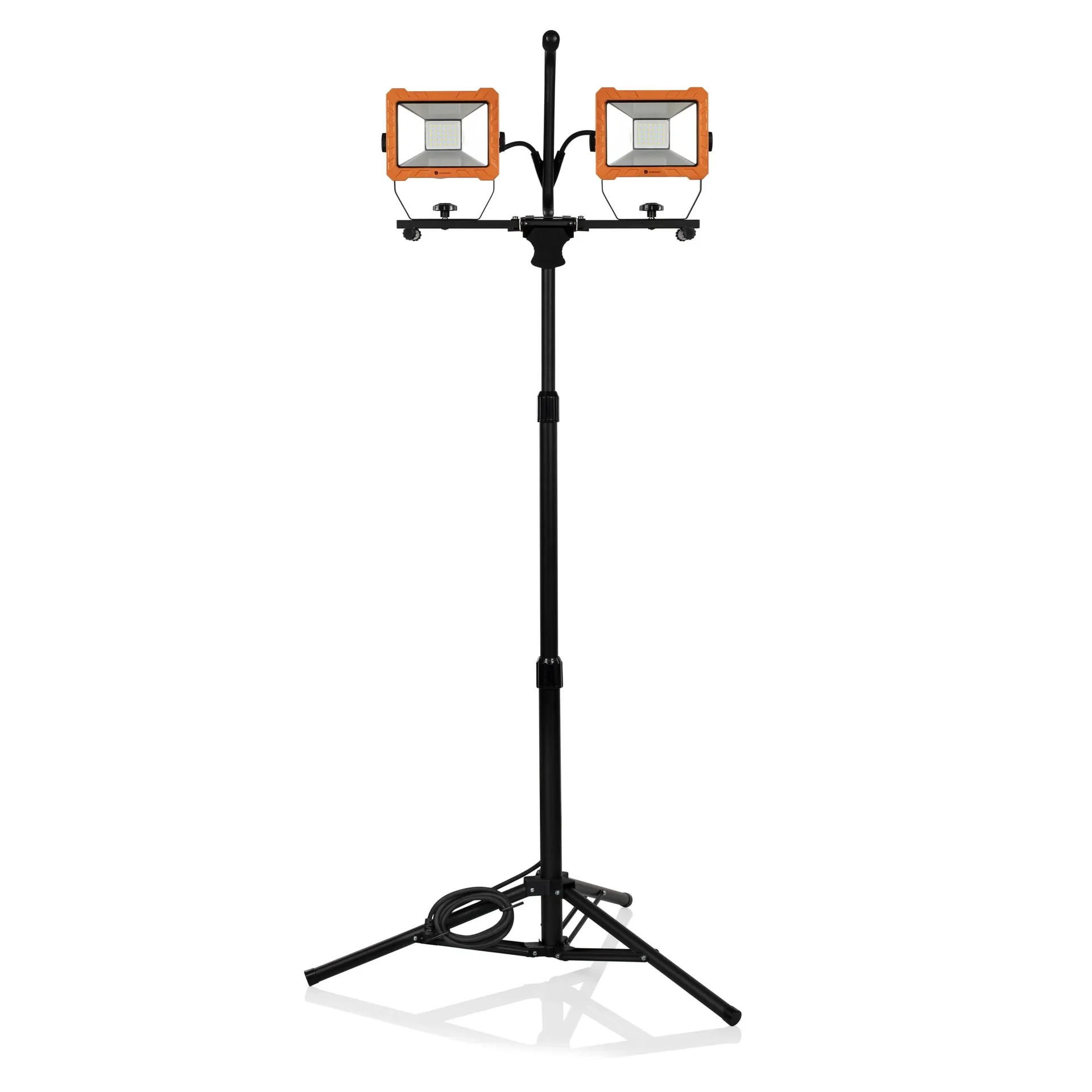 LED Stativ Doppelstrahler mit 2 x 30 Watt und 2400 Lumen - 4