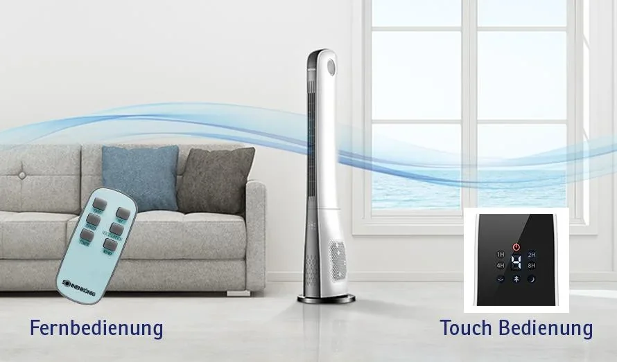 Ventilator - Victoria mit ECO- und Nachtmodus - 1