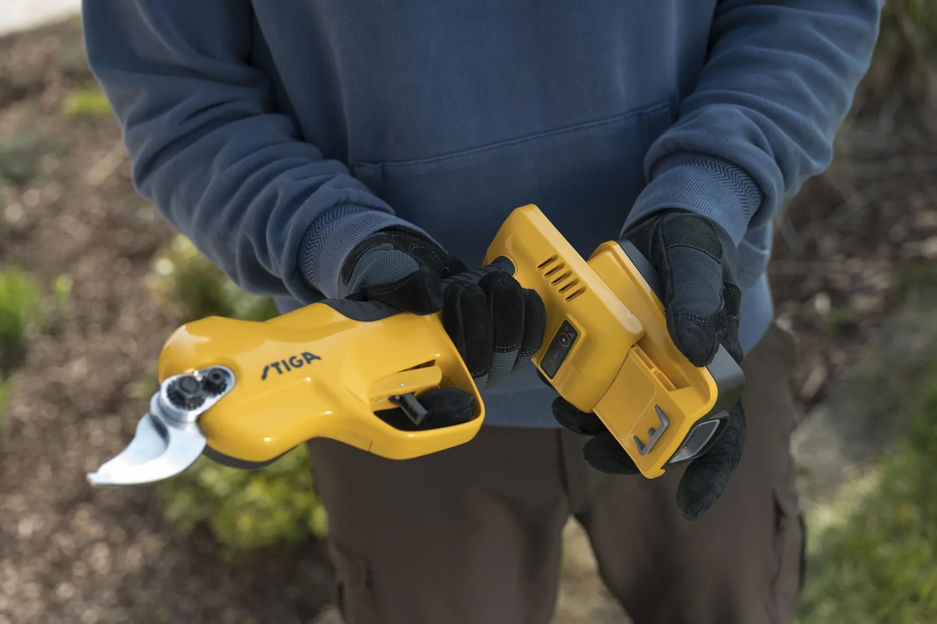 Astschere SC 100e Kit, Inklusive Akku 20V (2Ah) und Ladegerät - 6