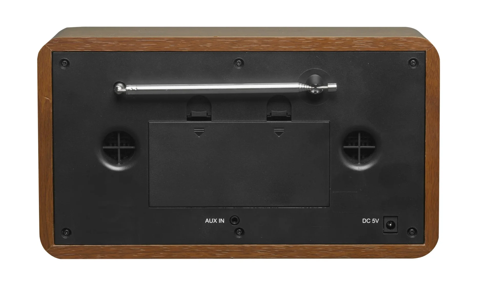DAB+ Radio mit Weckfunktion im formschönen Holzgehäuse - 1