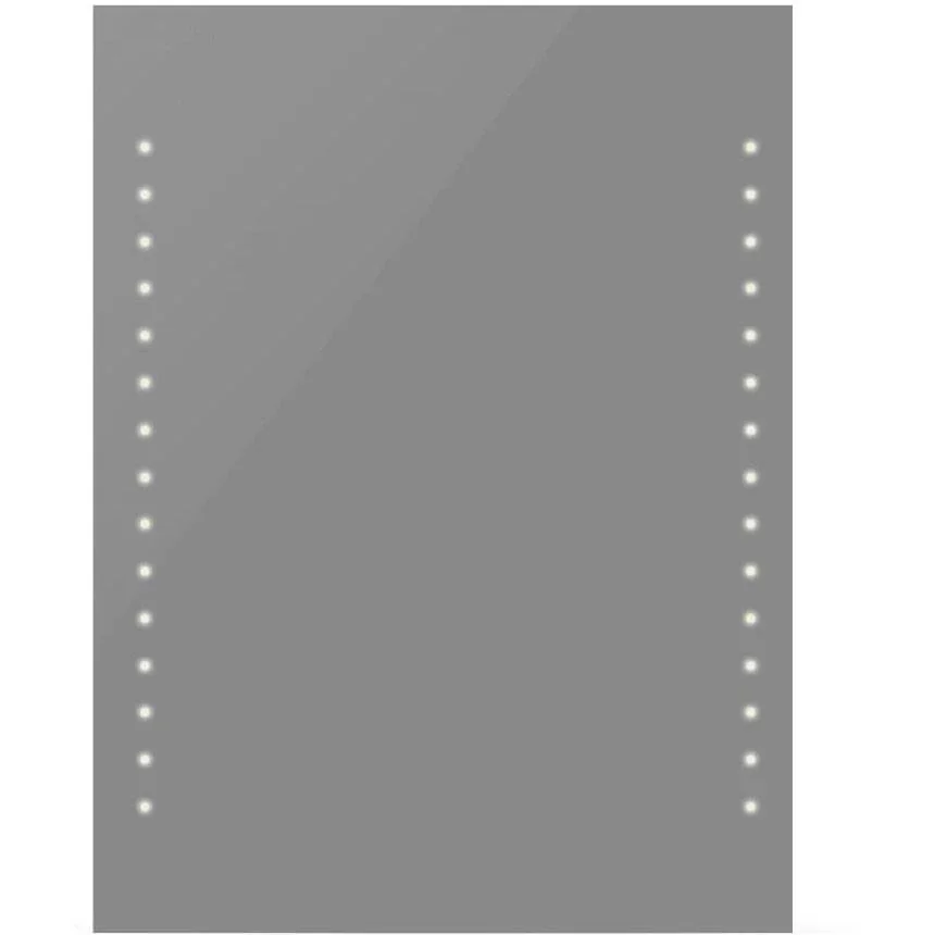 Badezimmerspiegel mit LEDs 60x80 cm - 0