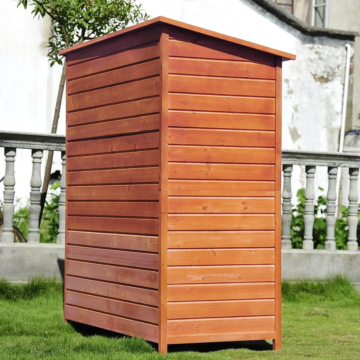 Gerätehaus Holz Gartenschuppen Geräteschuppen Doppeltür - 3