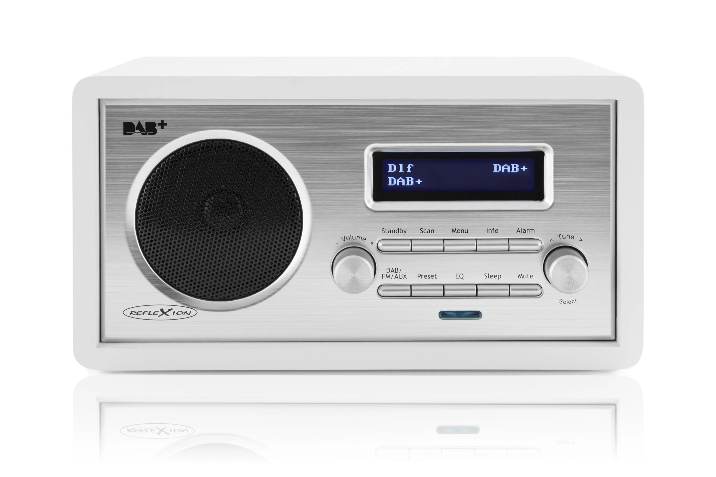 Retro DAB+ Radio in weiß - 0