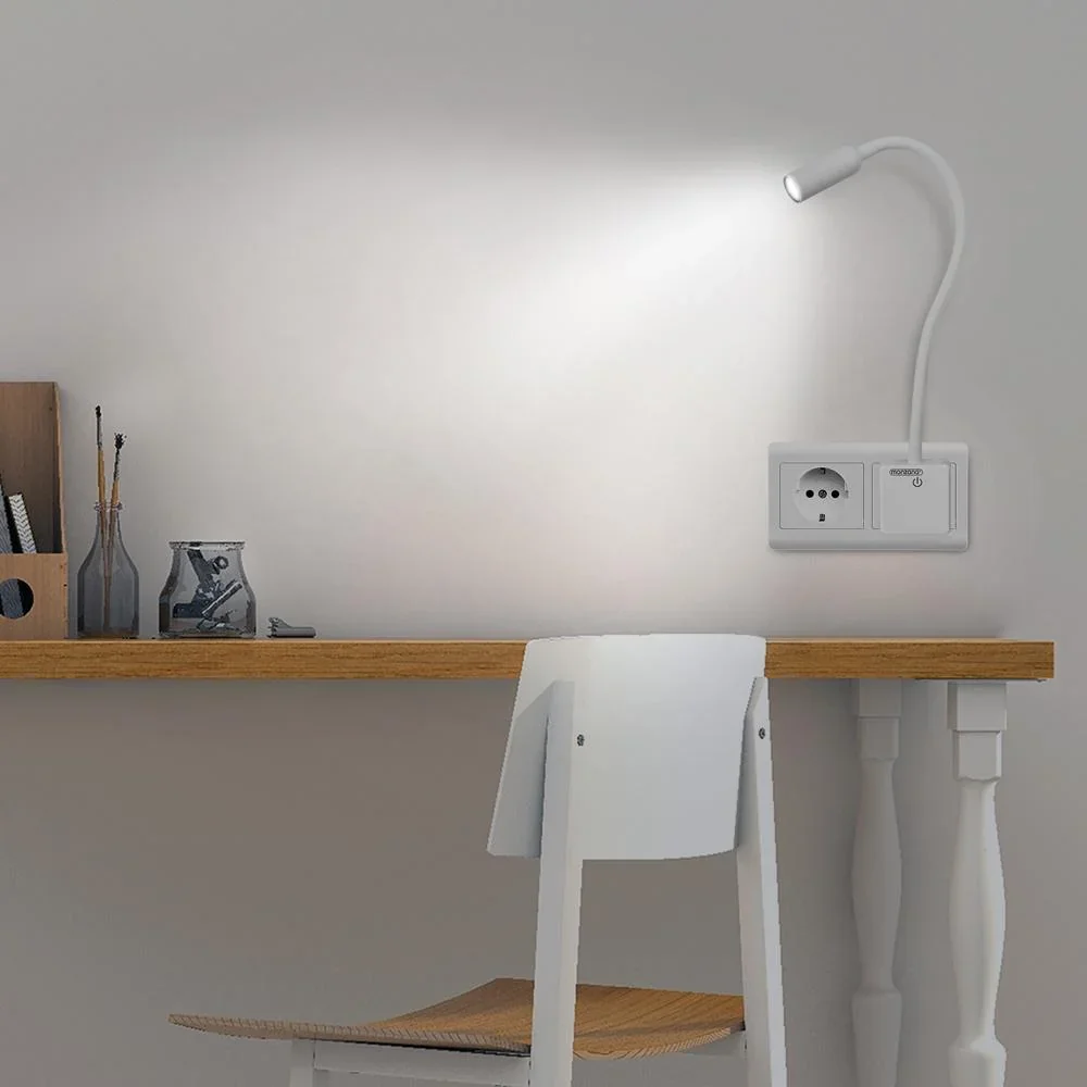LED-Wandleuchte Svetloba Weiß mit Fernbedienung - 3