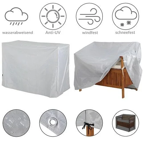 Segel für 3-Sitzer Gartenbank 162x65x88cm - 1