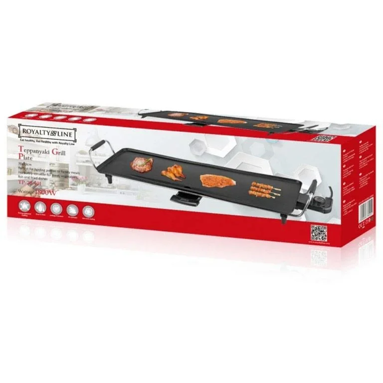 Backblech XL - Teppanyaki-Grill - 87x22cm - 1800W - 0