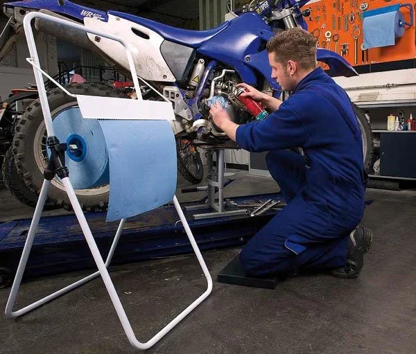 Blaue Putzrollen, 2 Stück - 2