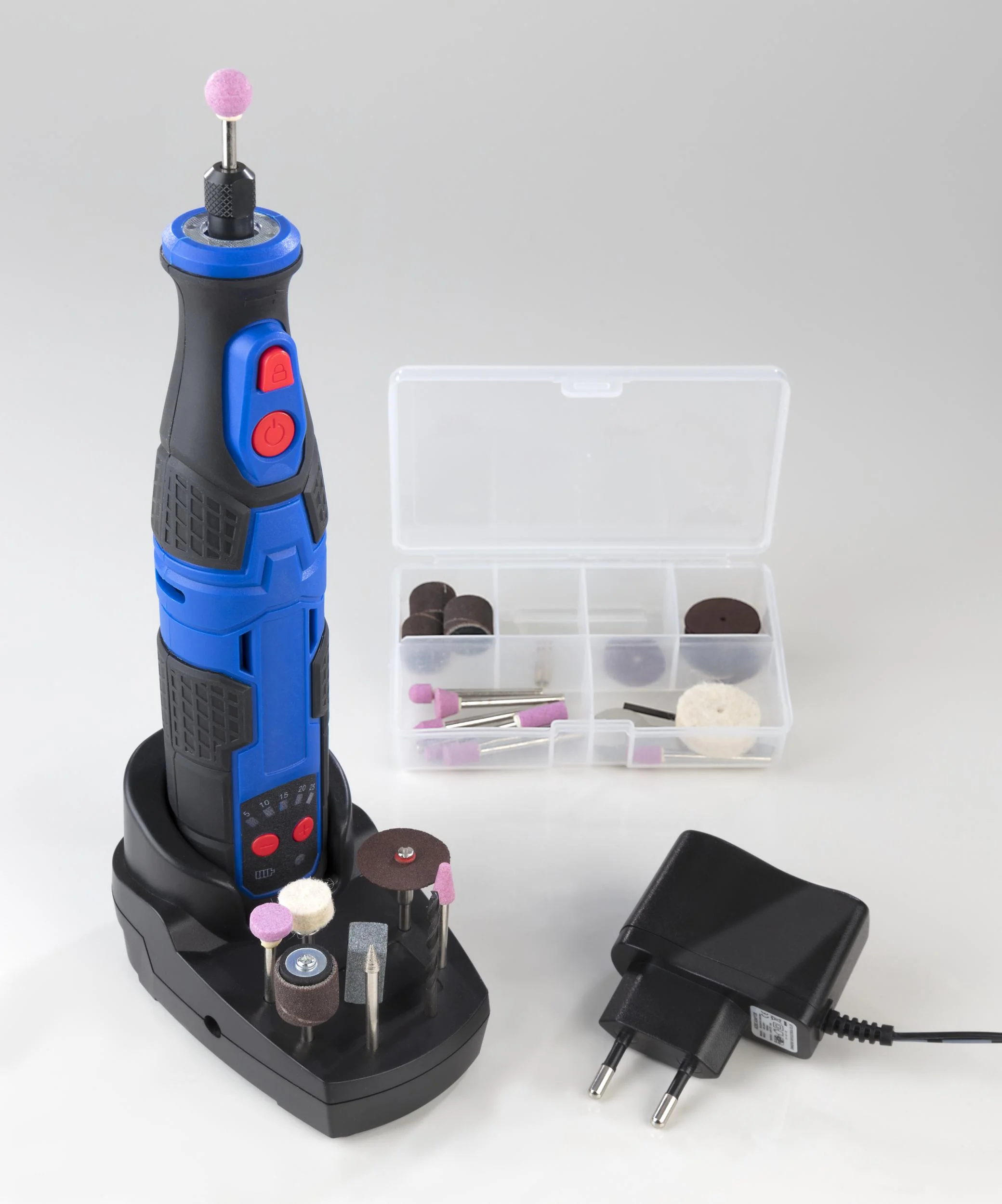 Mini Akku Bohr- und Fräswerkzeug 7,2 Volt - 3