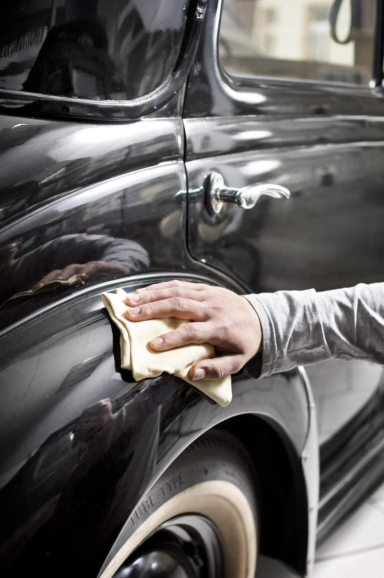 Fensterleder, ca. 59 x 38 cm - 2