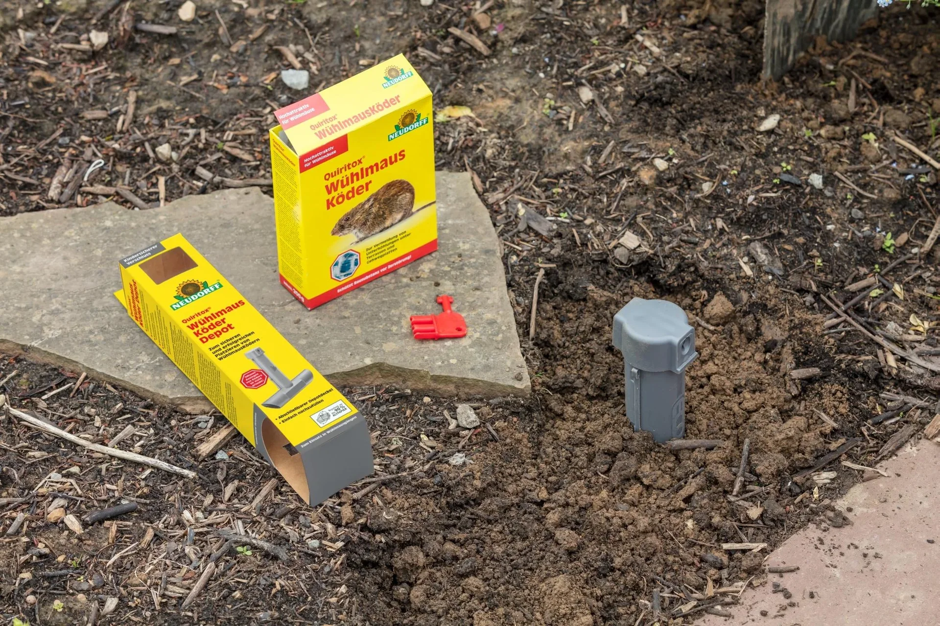 Quiritox Wühlmausköder Depot - 0