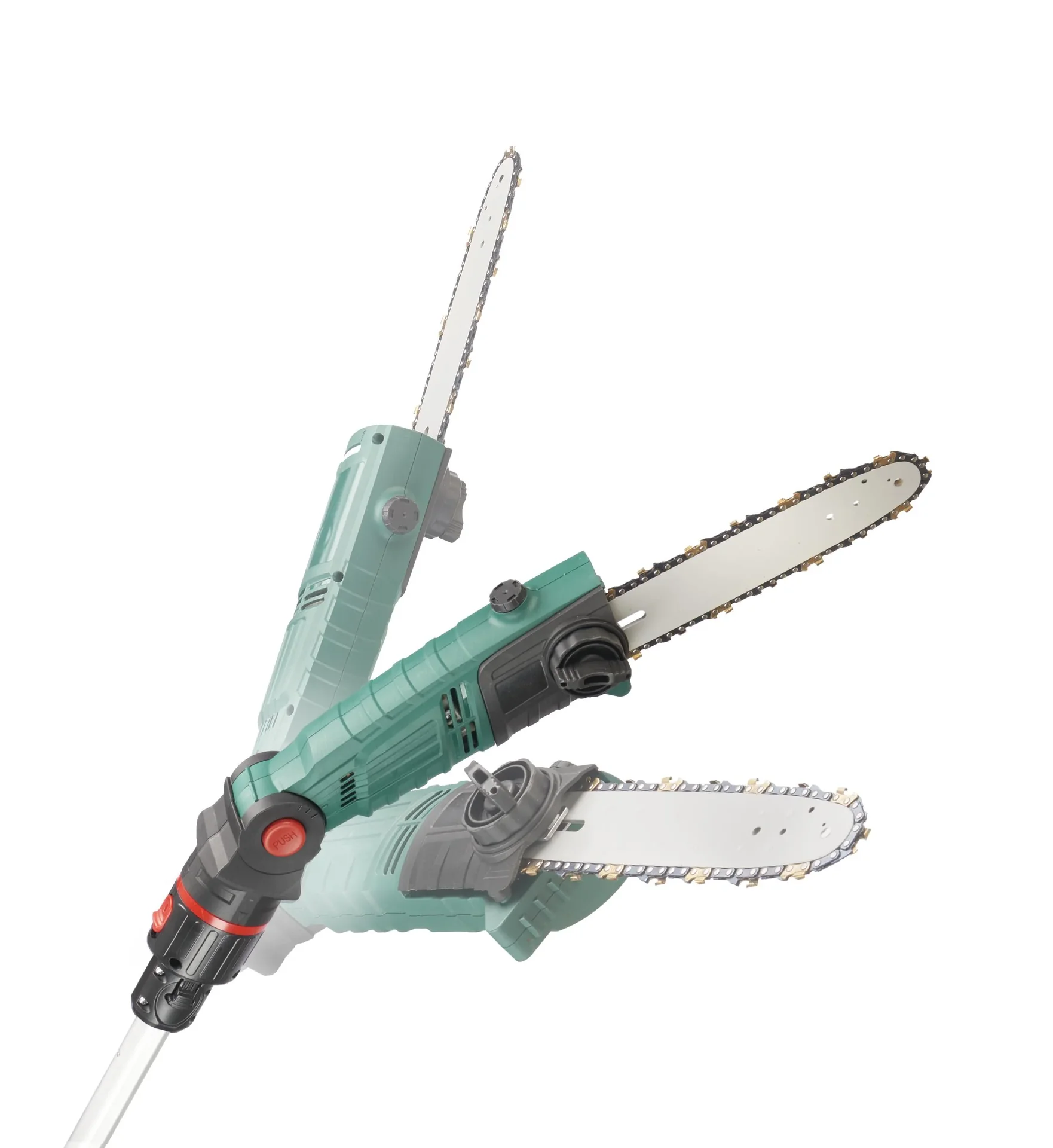 3D Baum- und Heckenpflege Set mit Teleskop - Multihandgriff - 6