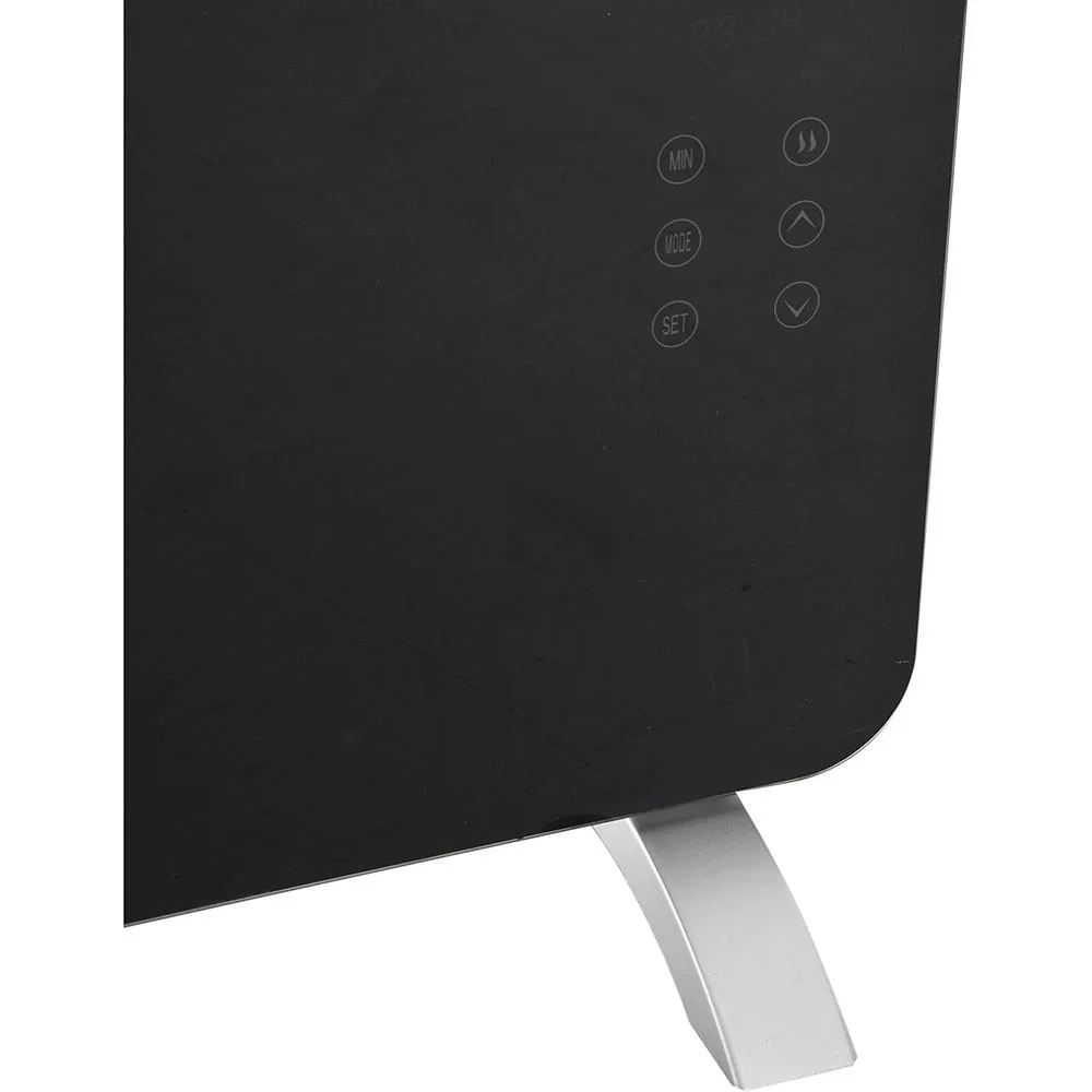 Heizgerät Heizkörper Stand- oder Wandgerät Timer mit Fernbedienung 1000/2000W Schwarz - 2