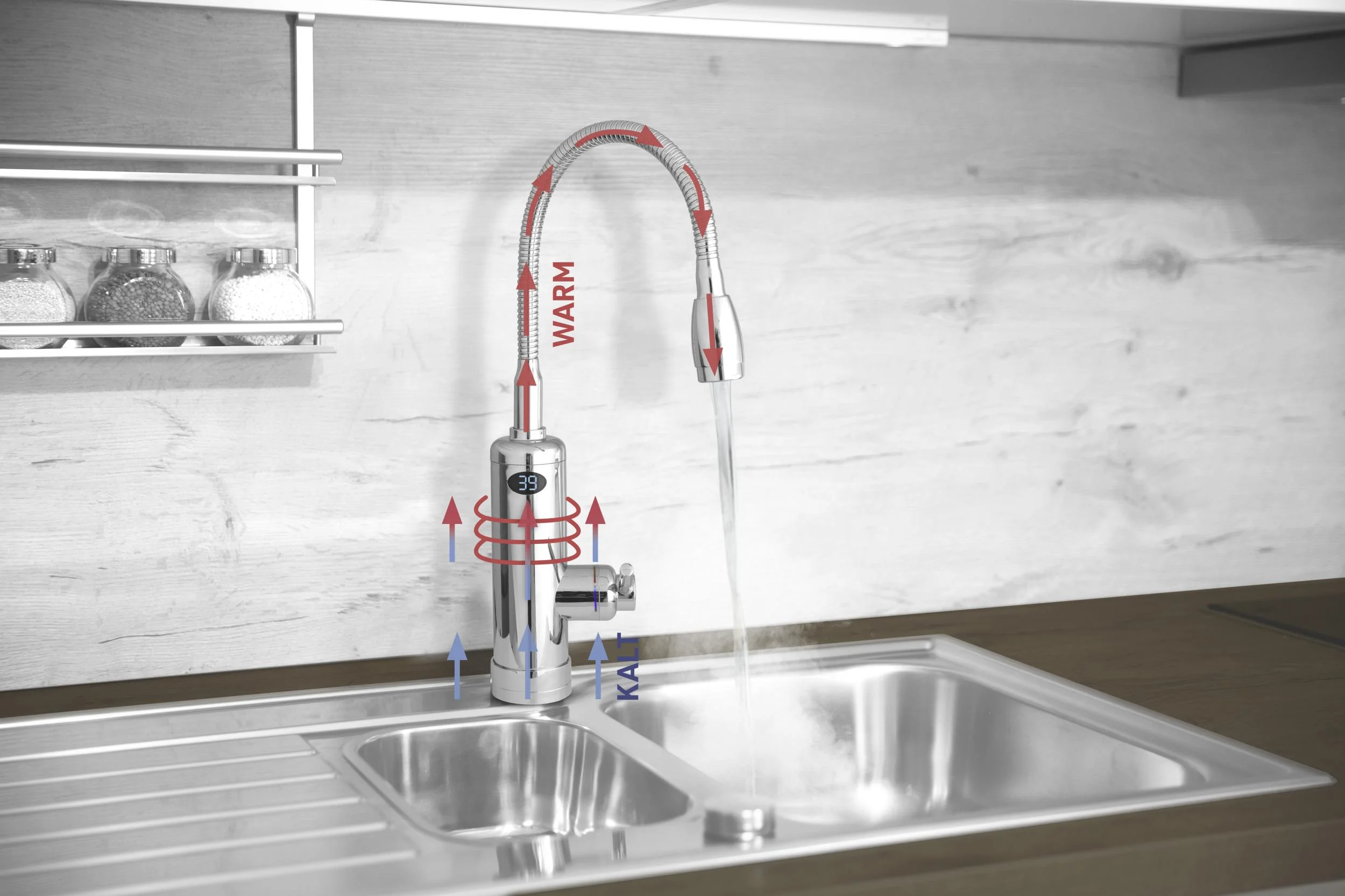 Aquadon Smart Heater Flex-Head - 6