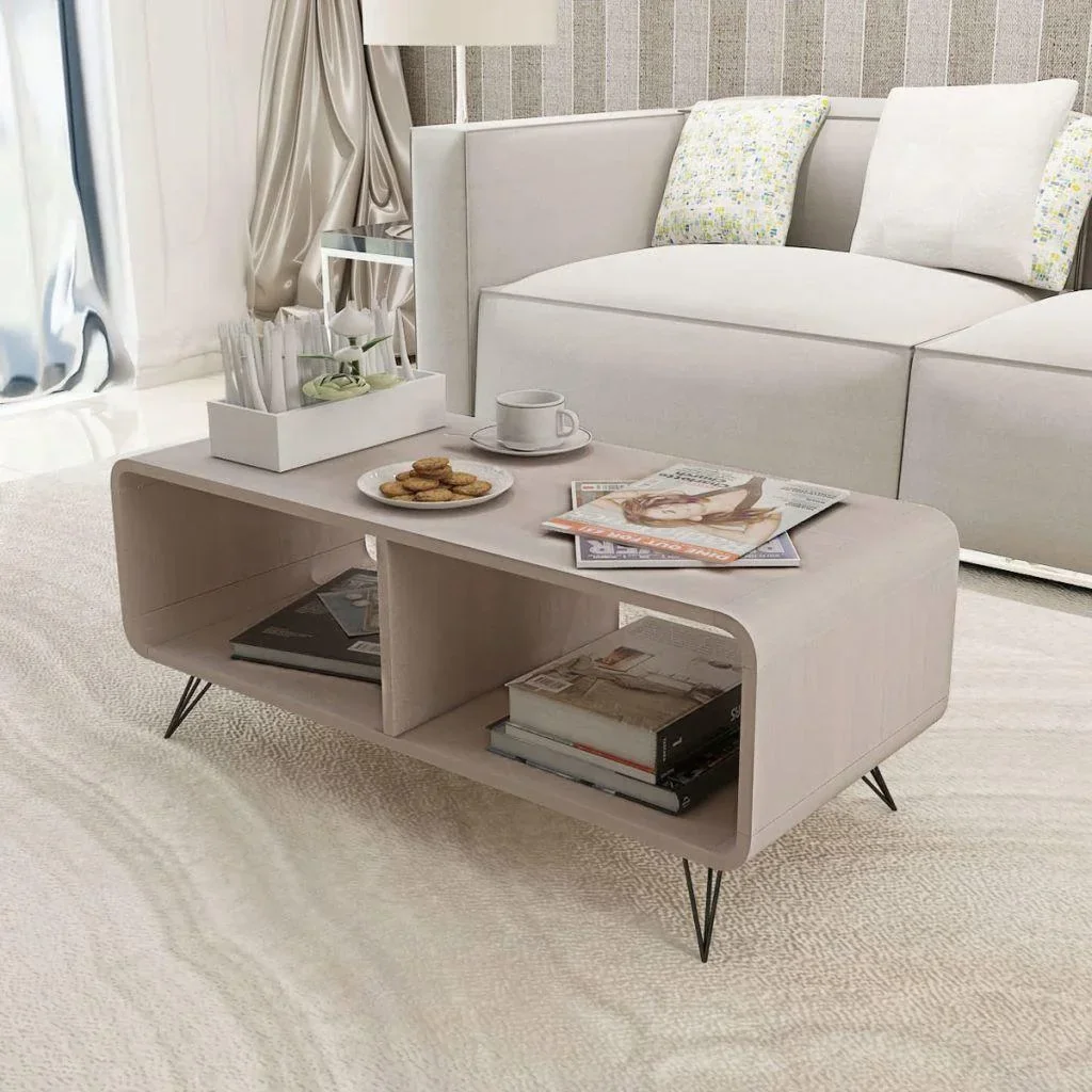 TV-Schrank 90x39x38,5 Holz grau - 0