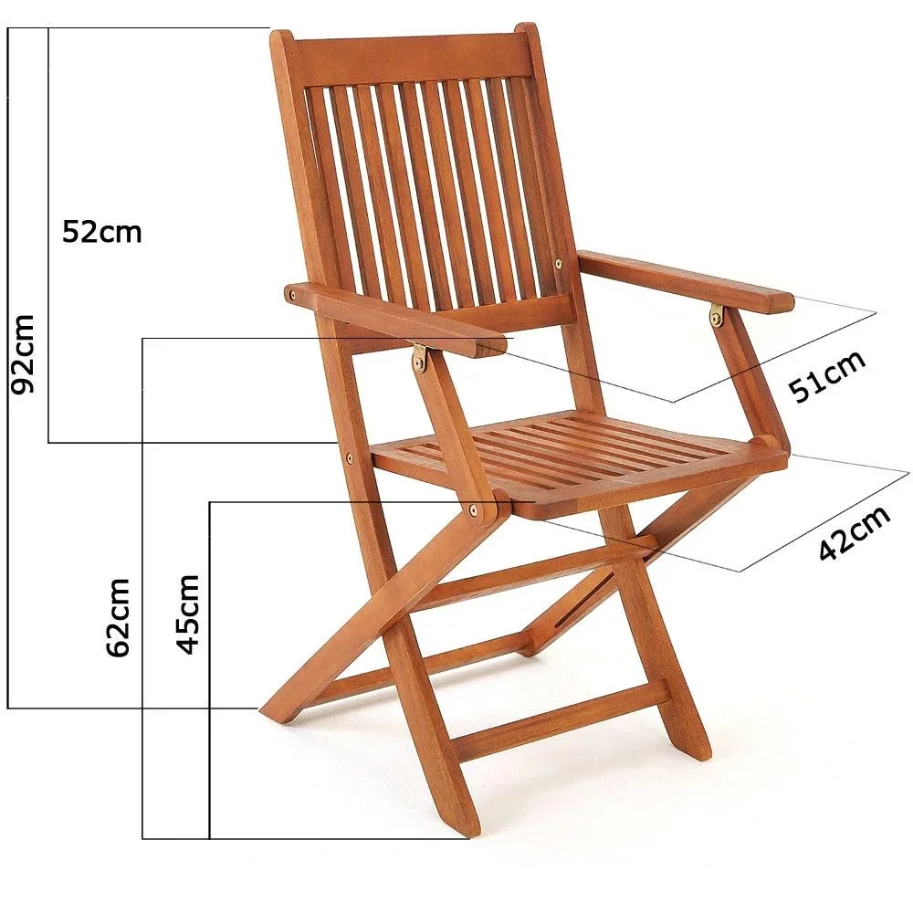 Luxus-Gartenset 'Sydney' 5-teilig - Akazienholz - FSC-zertifiziert - 2