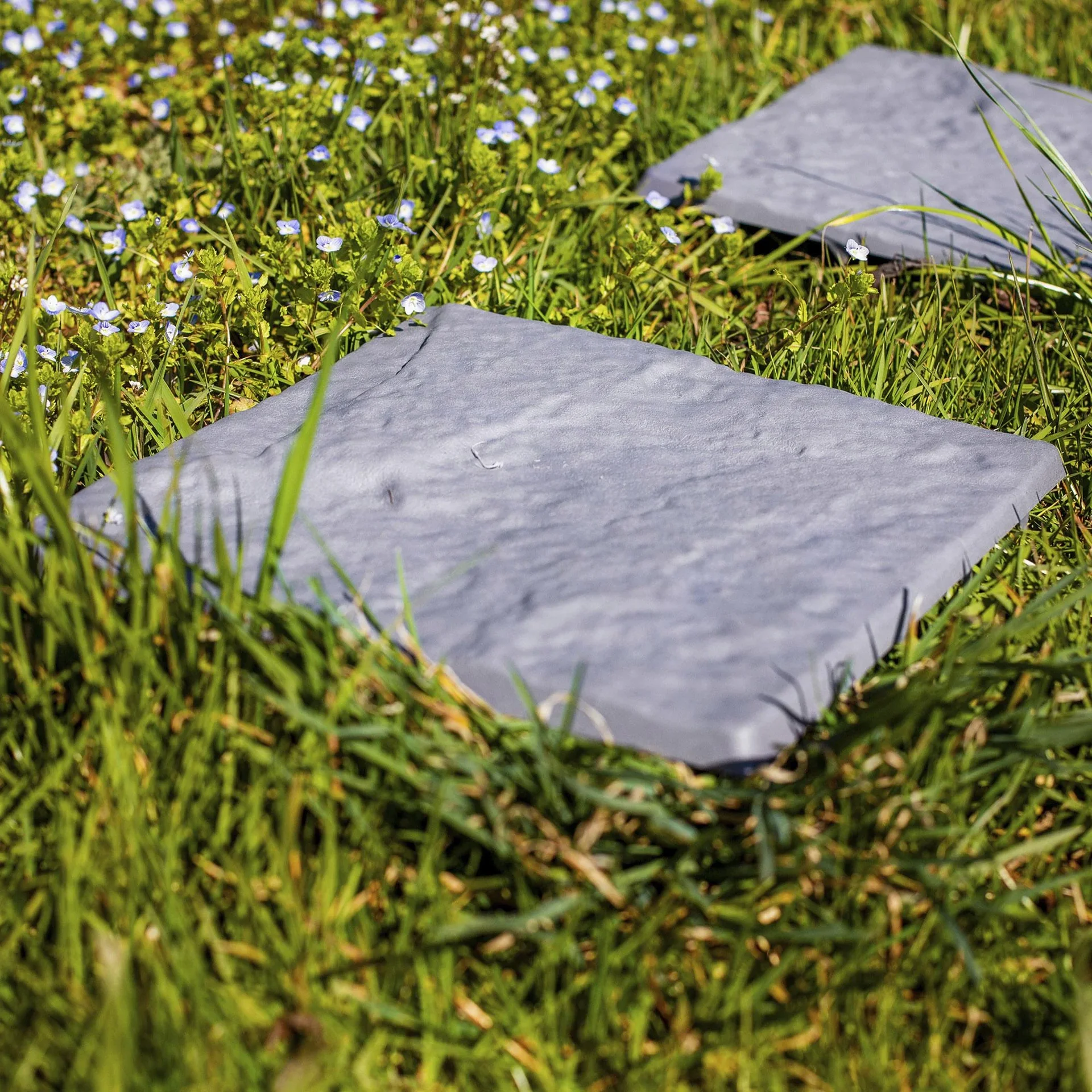 Wegplatten Steinoptik im 4er Set - 0