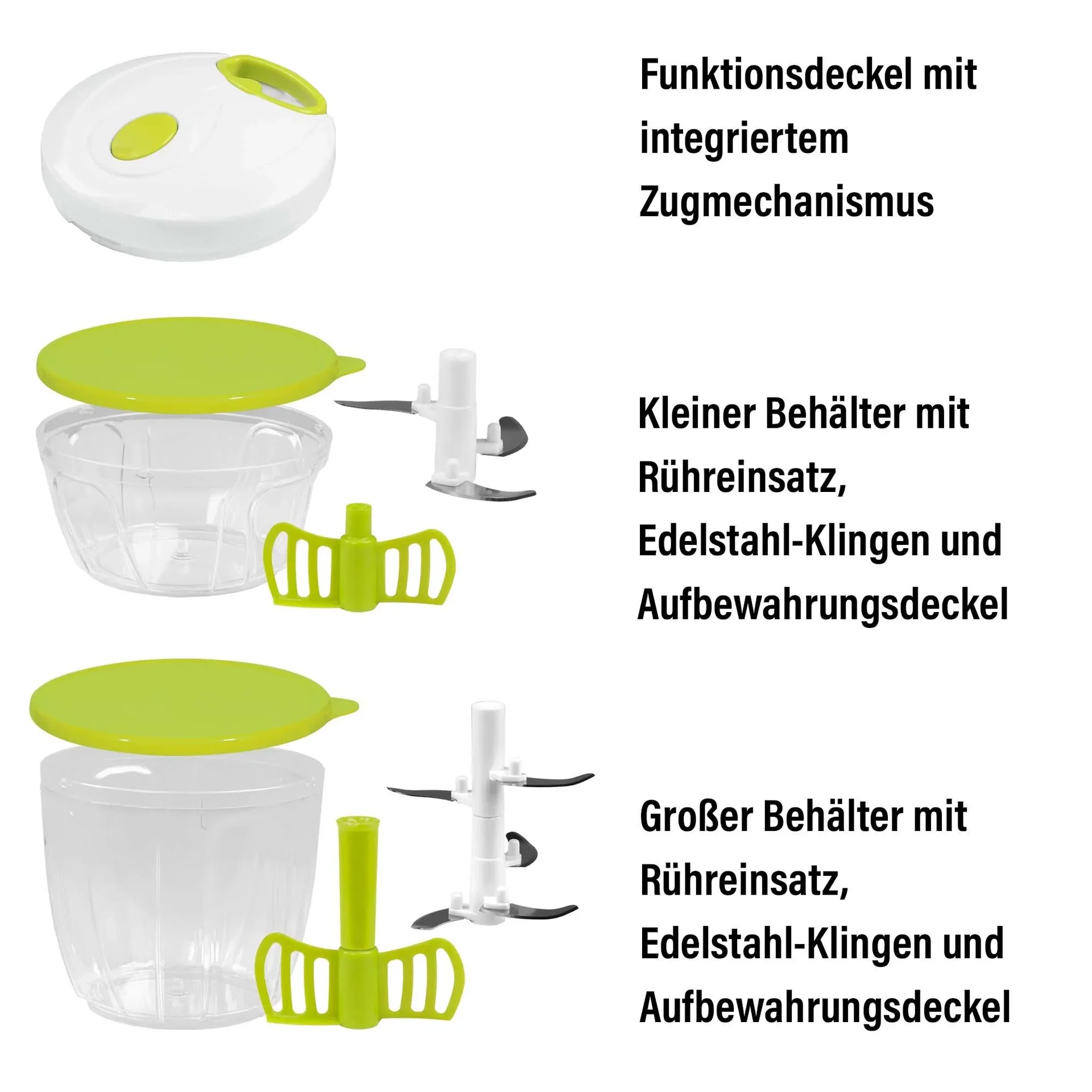 Multizerkleinerer, Grün - 4