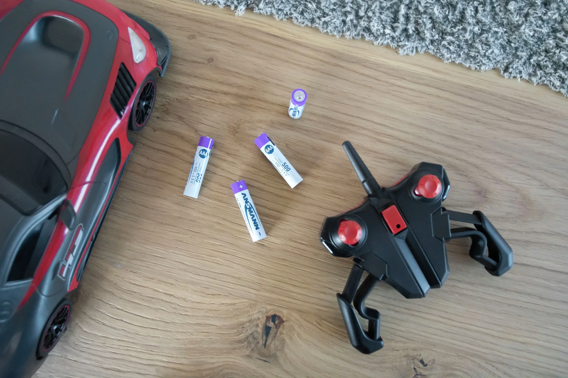 Lithium Ionen Micro (AAA) Akkus USB-C - 4 Stück, Sicherheitsabschaltung - 1