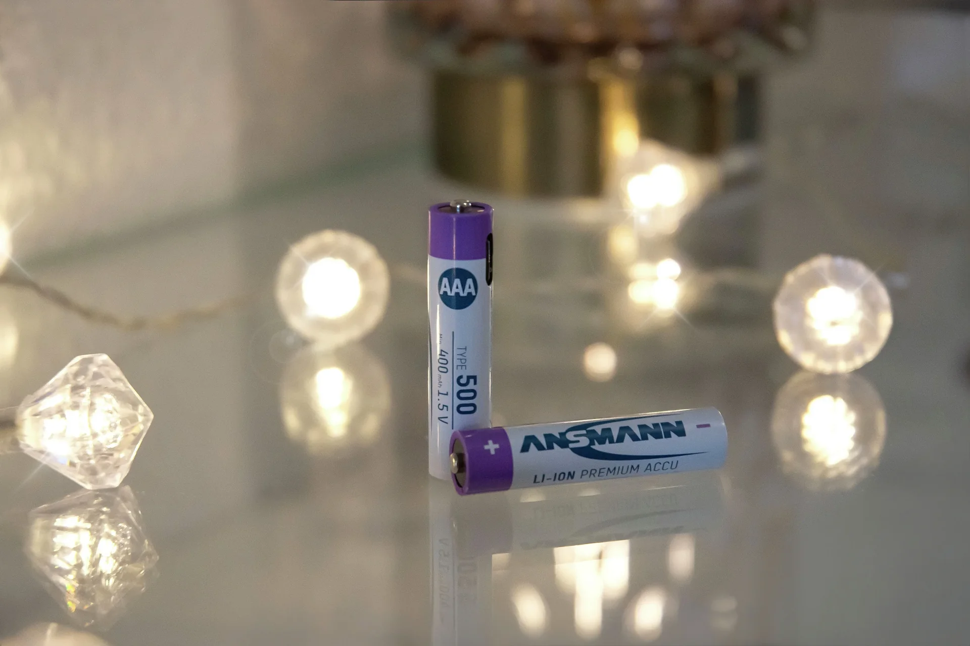 Lithium Ionen Micro (AAA) Akkus USB-C - 4 Stück, Sicherheitsabschaltung - 8