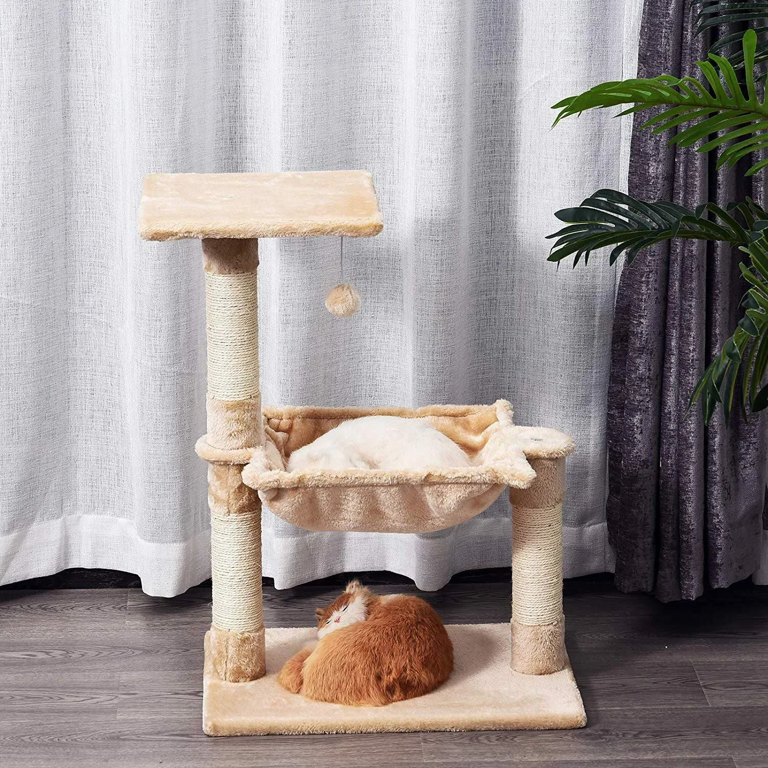 Katzenbaum mit Sisalsäulen - 5