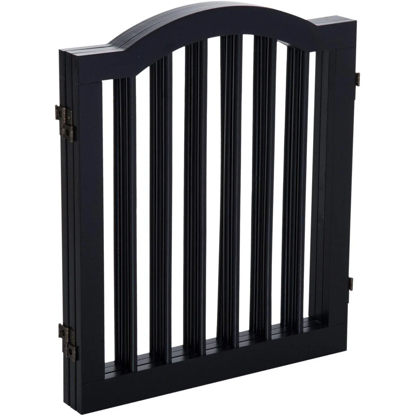 Absperrgitter Hundegitter 154,5cm faltbar Schwarz - 5