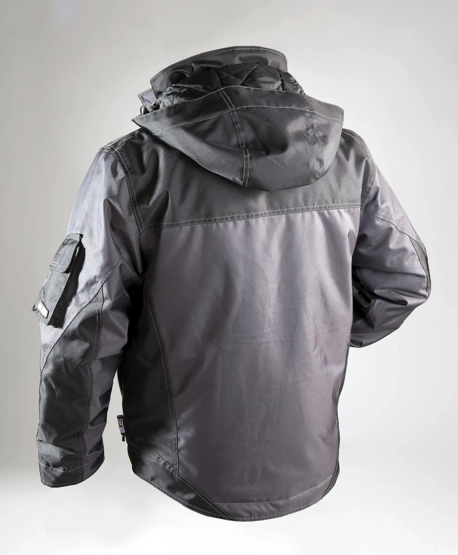 Winterjacke YUKON, Farbe schwarz/grau, Größe 4XL - 1
