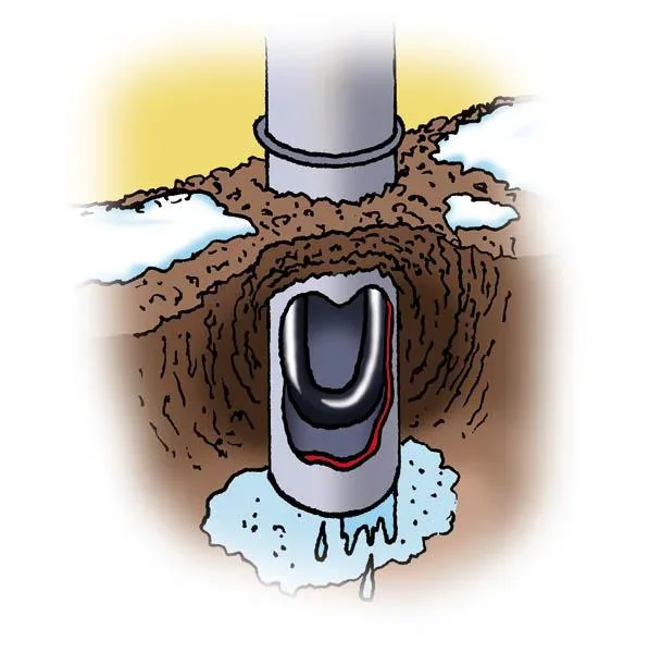 Frostschutz Heizleitung, 2 m, 32 Watt - 7