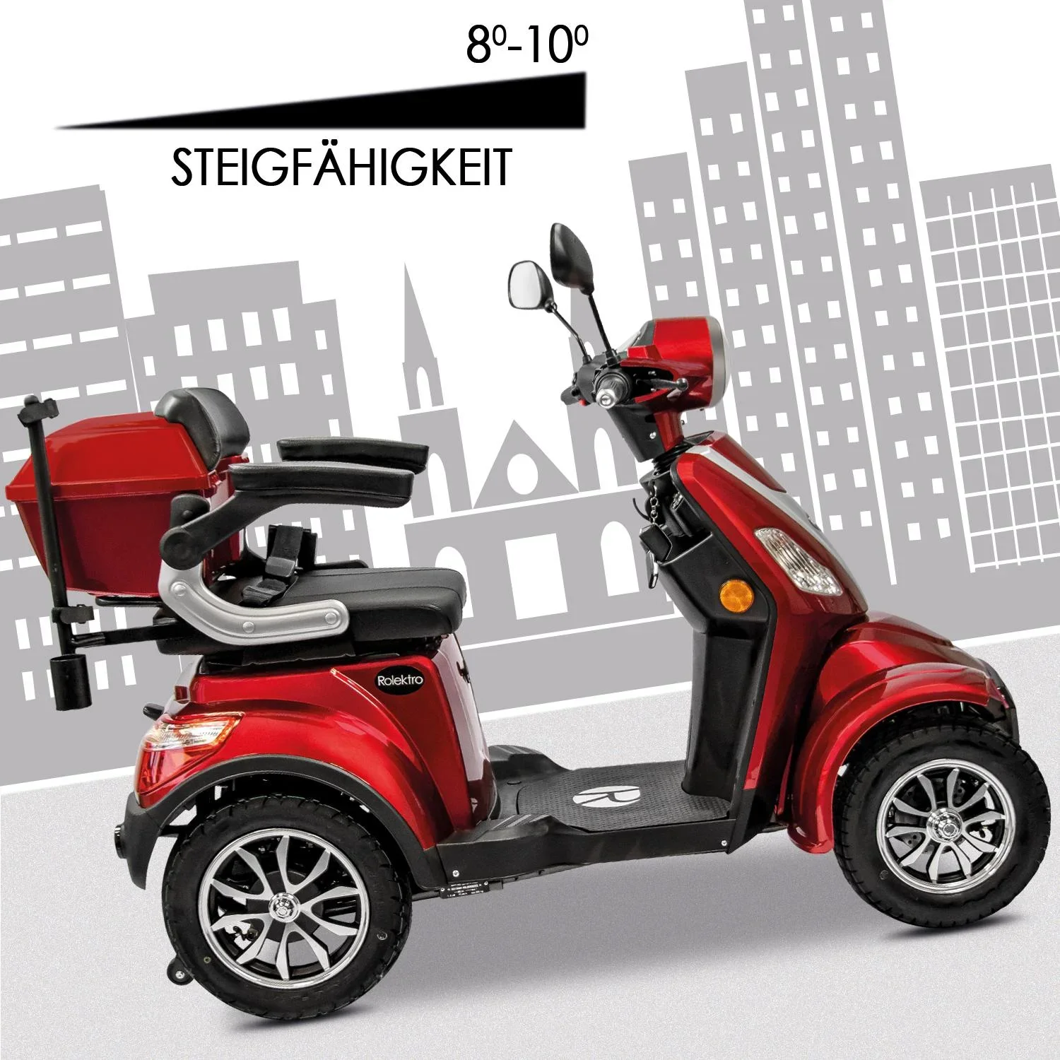 E-Quad 15 V.3 Lithium, 1.000 Watt + Straßenverkehrszulassung - 0