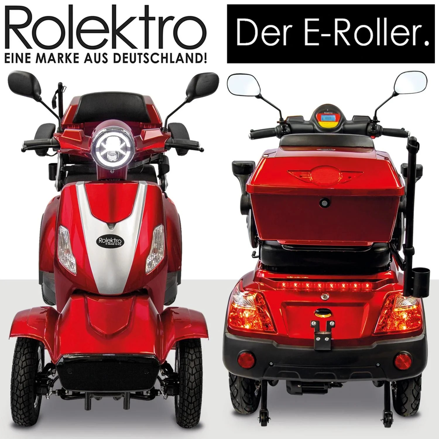 E-Quad 15 V.3 Lithium, 1.000 Watt + Straßenverkehrszulassung - 5