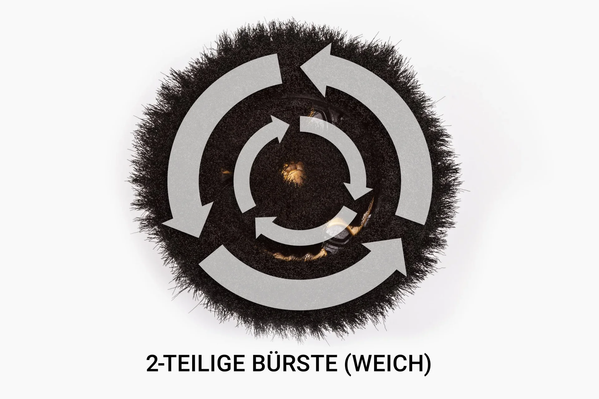 Bürste weich für Twin Brush - 0