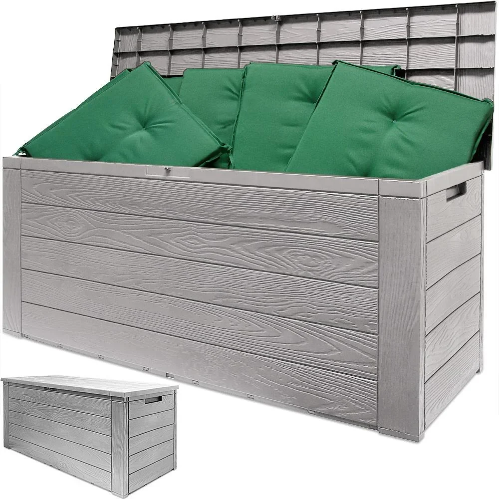 Aufbewahrungsbox / Gartenbox - Grau - 120x46x57cm - 0