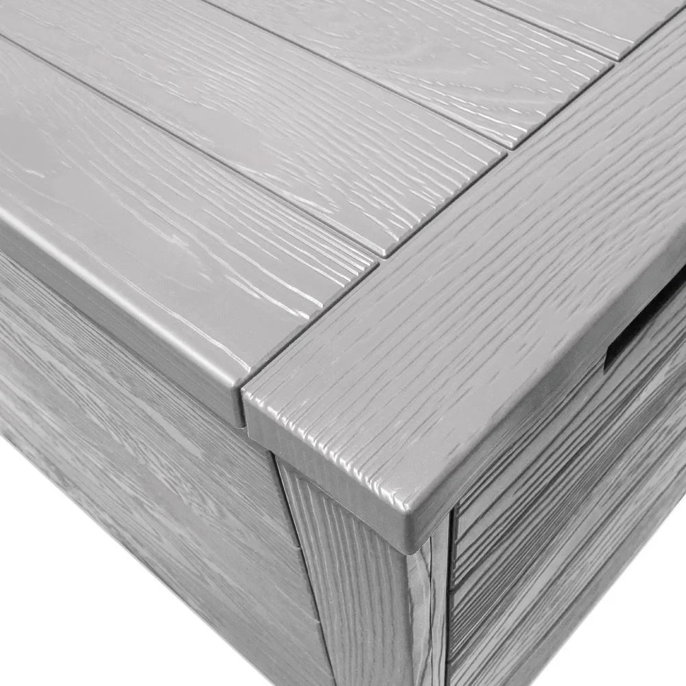 Aufbewahrungsbox / Gartenbox - Grau - 120x46x57cm - 1