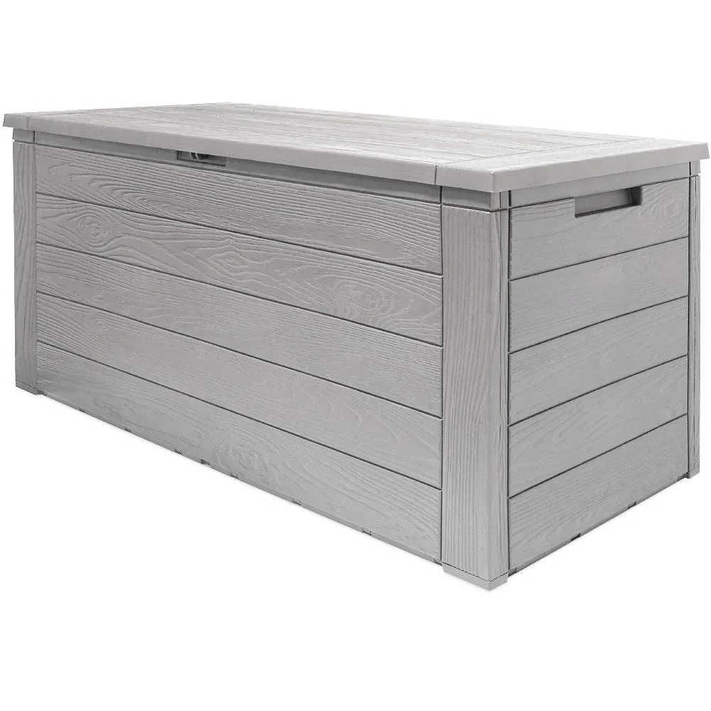 Aufbewahrungsbox / Gartenbox - Grau - 120x46x57cm - 3