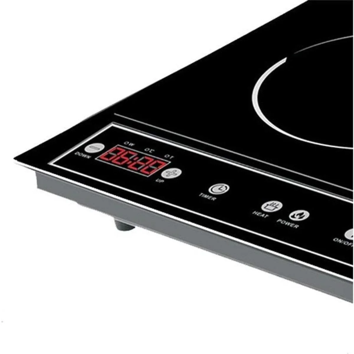 Einfaches Induktionskochfeld - Freistehend - 2000W - 5
