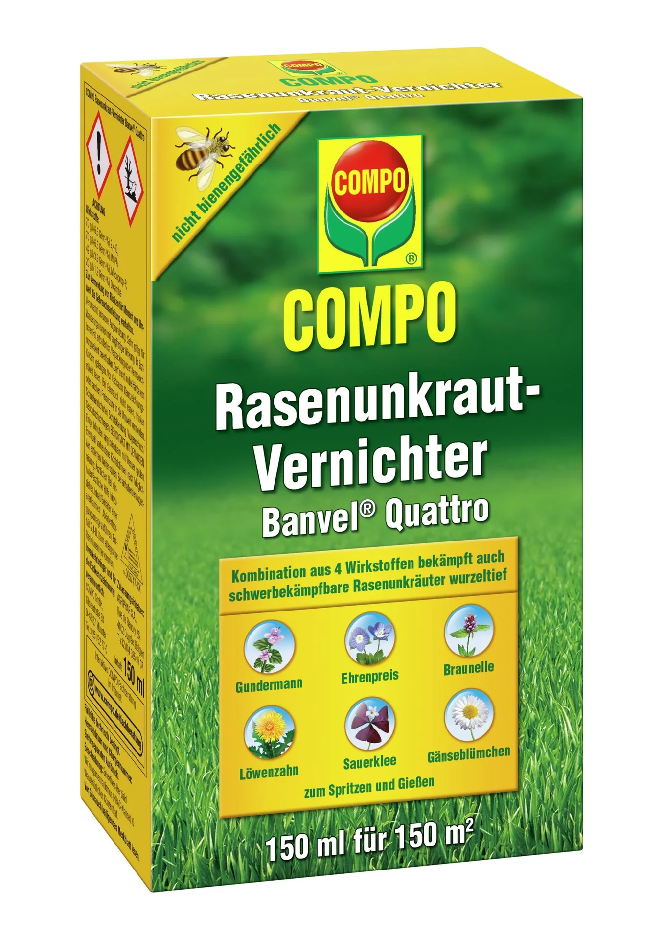 Rasenunkrautvernichter Banvel Quattro - 150 ml - 0