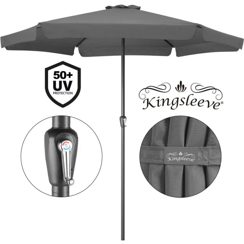 Sonnenschirm - Anthrazit - Ø330 cm - 3