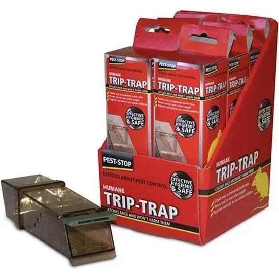 Pest-Stop Ultraschall Mäuse- und Rattenabwehr + INCL. Schädlings-Stop Stolperfalle Mausefalle Lang - 0