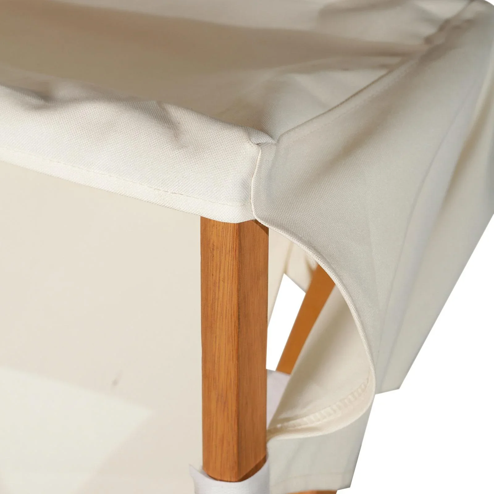 Sonnenliege Gartenliege Relaxliege verstellbar Gartenmöbel mit Sonnendach Hocker 161 x 72 x 68 cm - 0