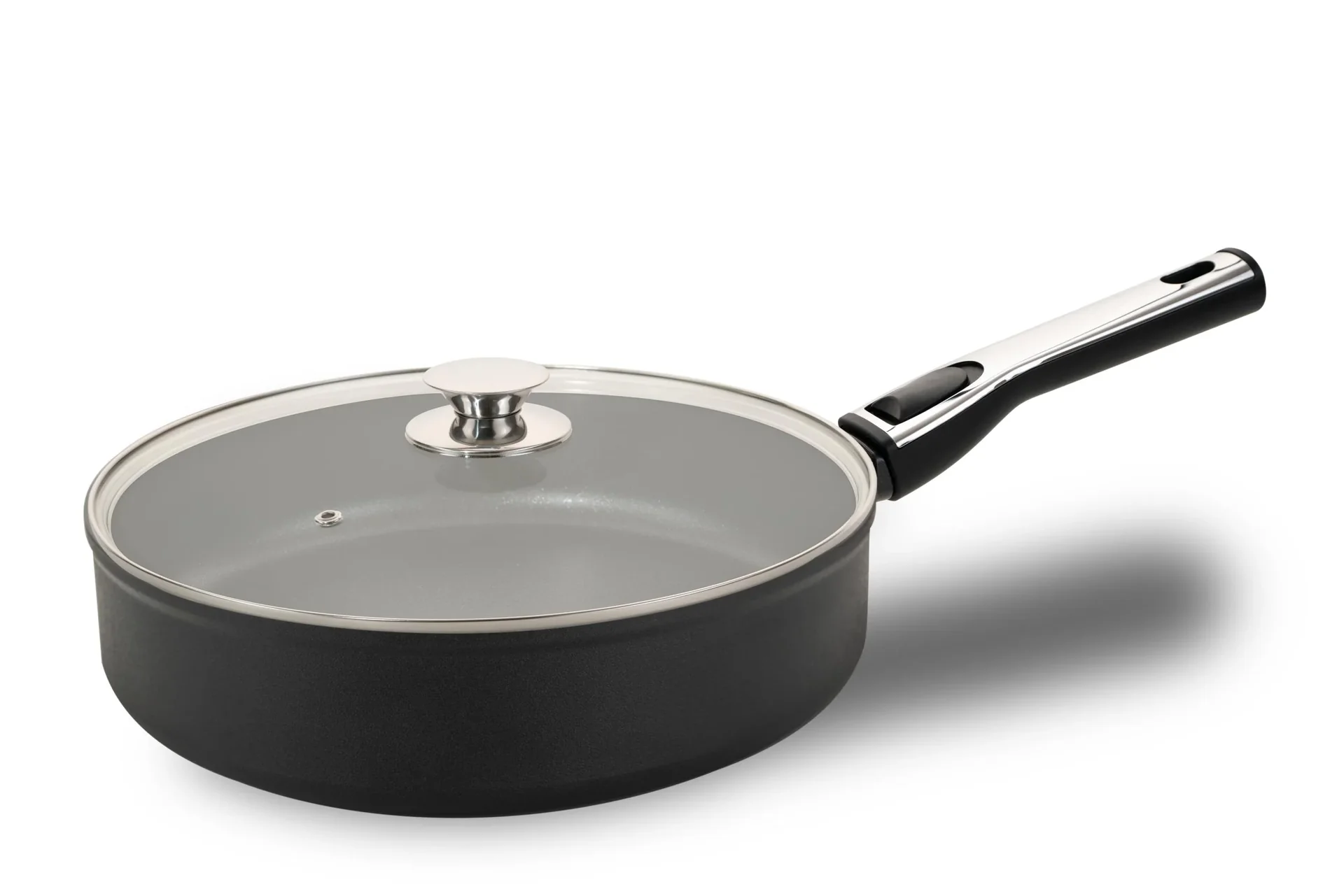 Hochrandpfanne mit abnehmbarem Griff, Durchmesser 28 cm - 0