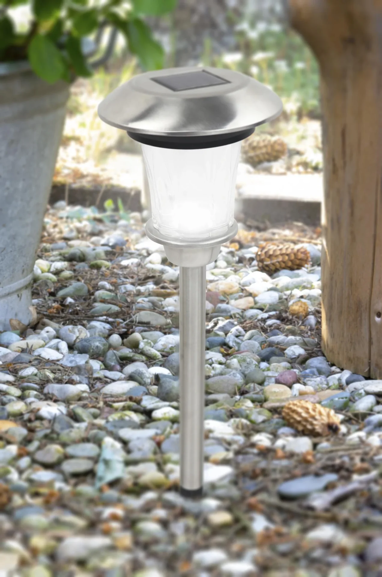 Solar Wegeleuchte 2er Pack - 0