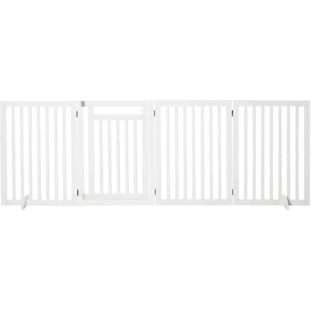 Absperrgitter für Hunde weiß - 5
