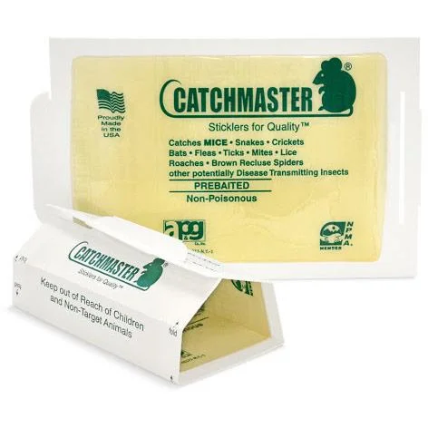 Catchmaster Maus Klebefallen - Erdnussbutter - 0