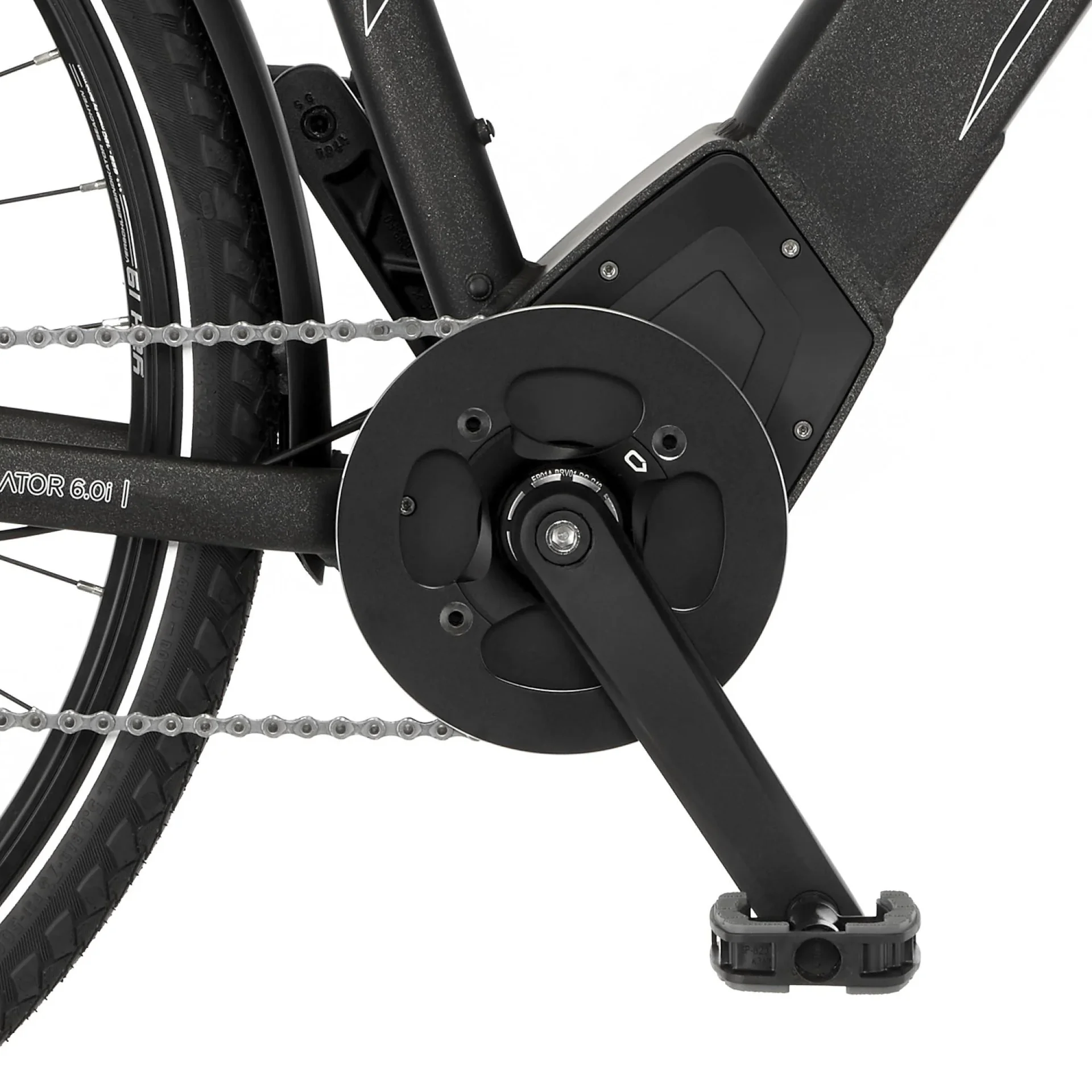 Herren E-Bike Trekking, 28 Zoll, Rahmengröße 55cm, 10-Gang Kettenschaltung, graphit metallic matt, VIATOR 6.0i - 10